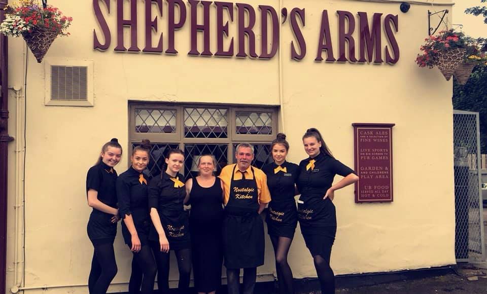 SHEPHERDS ARMS INC NOSTALGIC KITCHEN Horbury Updated 2024 Restaurant   Just Some Of Our Team 