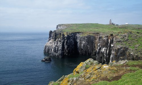 Blick über die Isle of May