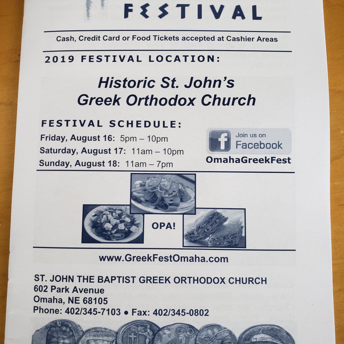 OMAHA’S ORIGINAL GREEK FESTIVAL 2023 Qué saber antes de ir Lo más