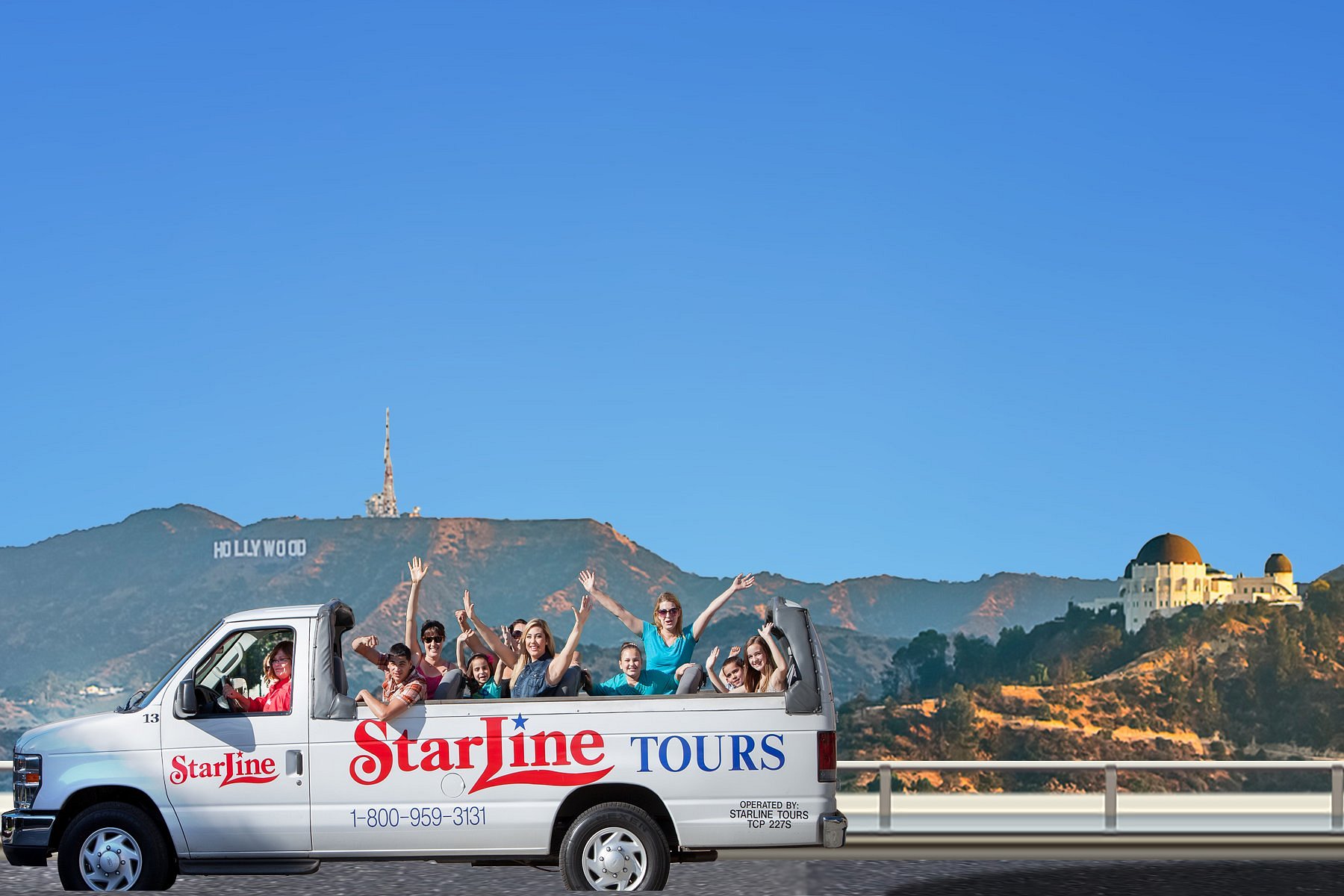 starline tours california