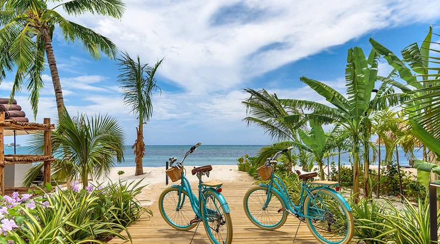 Beach Villa bycicles