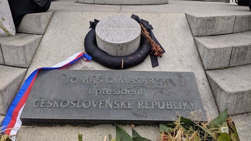 Monument to Tomas Garrique Masaryk