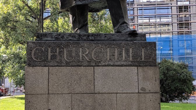 Winston Churchill Statue
