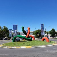 Great looking worms on roundabout