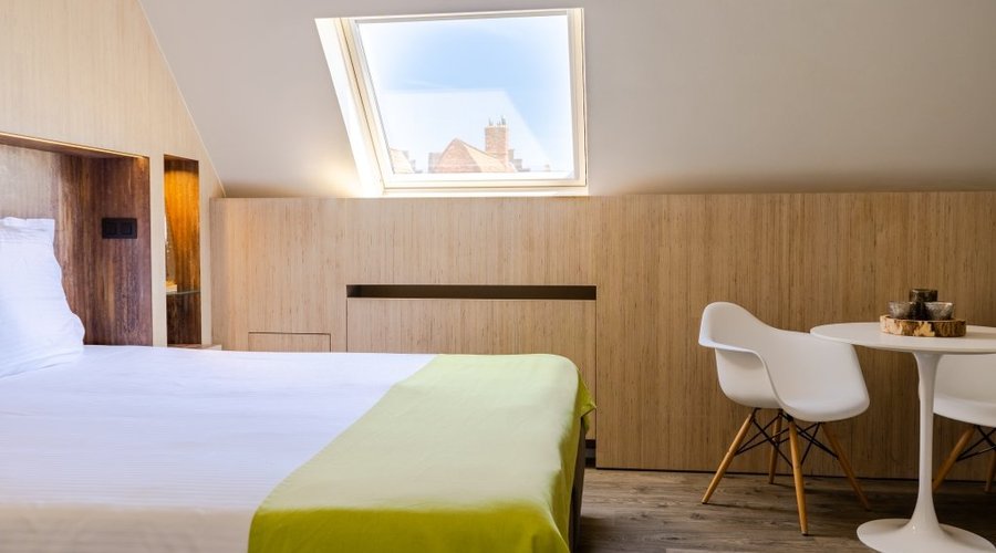A Club room at Flanders Hotel Bruges