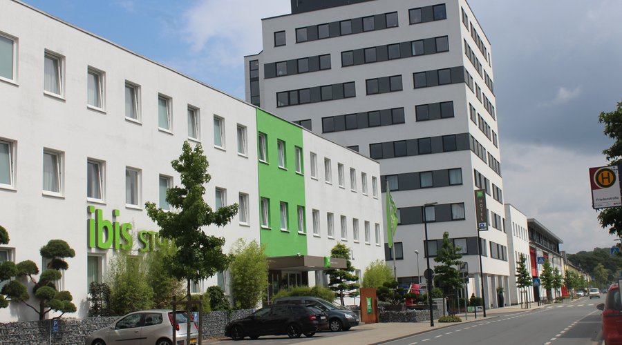 Vue des 2 bâtiments