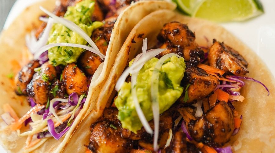 Chipotle mushroom tacos 