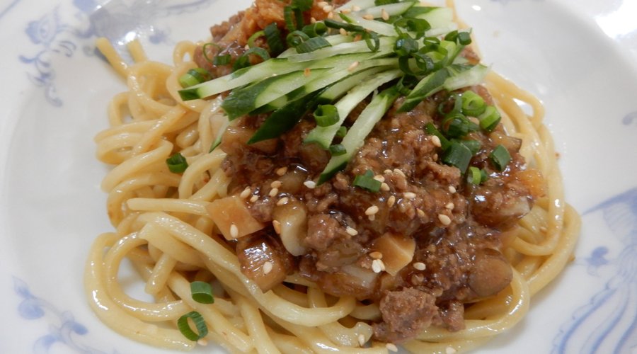 じゃじゃ麺のようでおいしかったです
