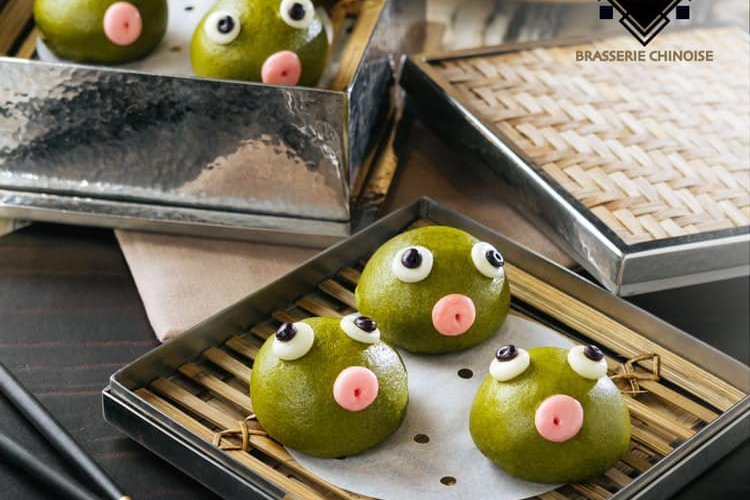 Salted Egg Custard Buns