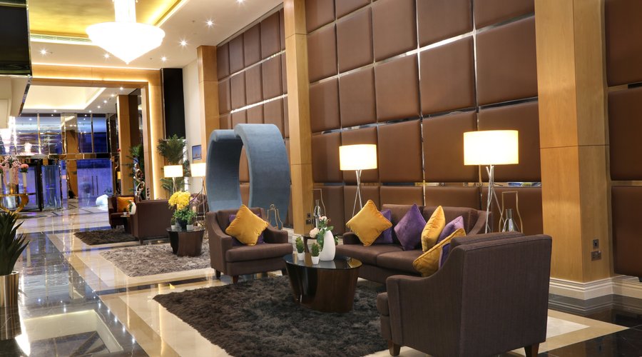Lobby waiting area