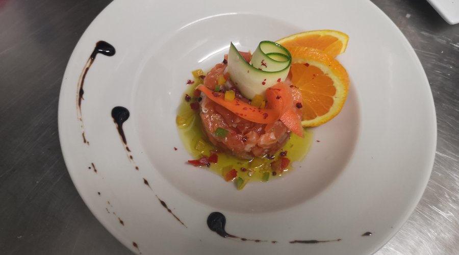 Tartare de saumon 