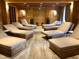 Les Jardins de Sophie in Xonrupt-Longemer, image may contain: Resort, Hotel, Furniture, Wood