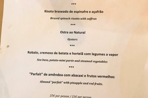 Cardápio
