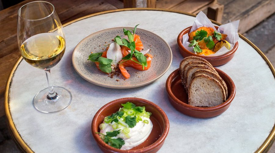 Dishes from our new lunch menu.