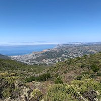View over Pacifica from Montara Mountain.