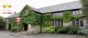 The Oxenham Arms Inn, Hotel & Restaurant in South Zeal, image may contain: Cottage, Housing, Hotel, City