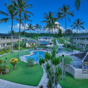 The Kauai Inn in Kauai, image may contain: Resort, Hotel, Building, Architecture