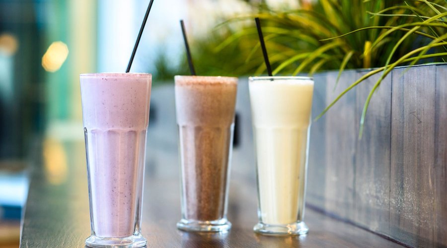 Enjoy a strawberry, chocolate or vanilla bean milkshake with a view.