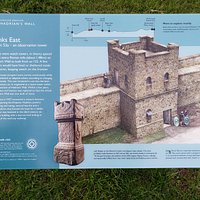 The interpretive panel....