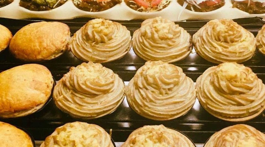 Blakeney’s famous pies fresh from the oven every morning