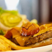 Burger and Fries