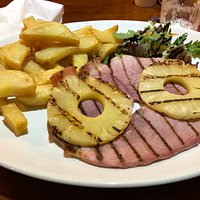 Gammon steak - very juicy