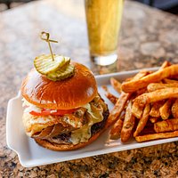 Bru's fries are cut in house and made fresh daily with a creamy inside and crunchy exterior.