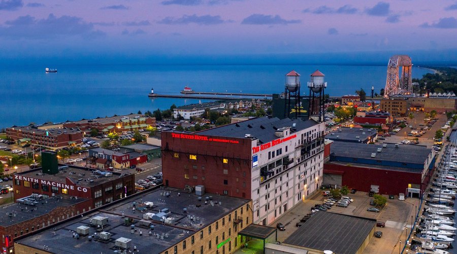 Drone view.