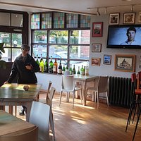 Inside the bar area