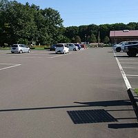 大型駐車場です。