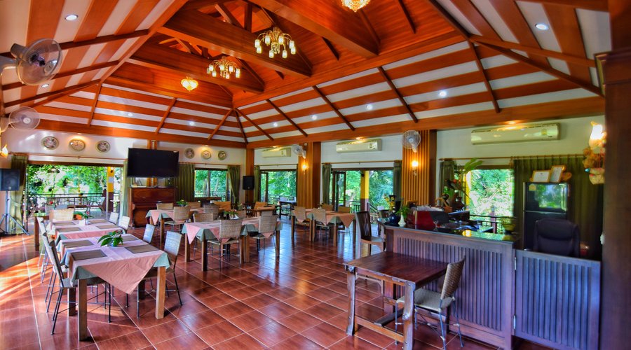 inside restaurant
