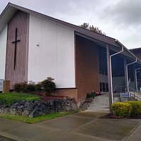 Front entrance to a joyful, open place.