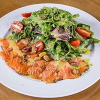 Saladda de Salmão Gravilax