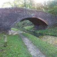 One of the many bridges that span the canal.