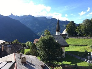 Wengen Village, Berner Oberland, Suíça quebra-cabeça em Quebra