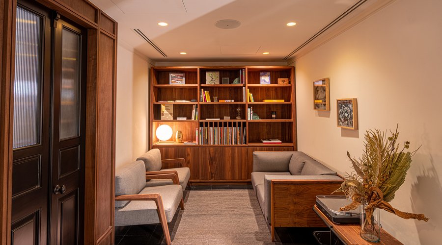 Business Center, Library & Sound Library