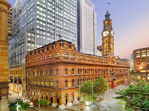 The Fullerton Hotel Sydney in Sydney, image may contain: Clock Tower, City, Urban, Metropolis