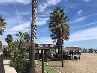 Playa Puerto Banus - Levante: Beach in Puerto Banus, Marbella.