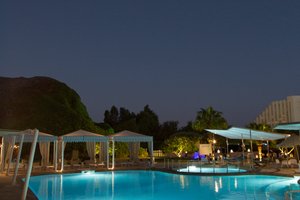 Piscine et plage