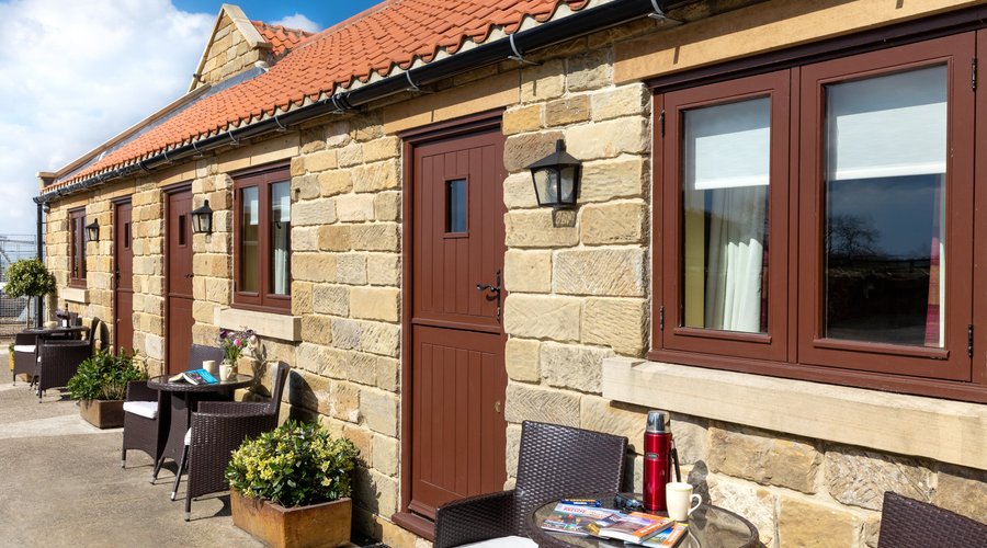 Guest Accommodation is in a converted stable block with countryside views and some rooms look into the stable yard with resident ponies.  Each room has its own private entrance.