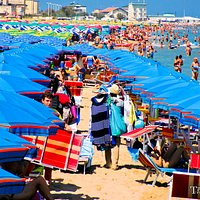 Spiaggia di ponente a Pesaro