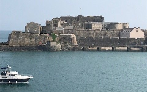 Castle Cornet from the harbour. 800 years of history is the first thing you will pass if you come to Guernsey on the boat.