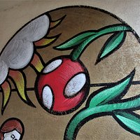 Détail de la fresque