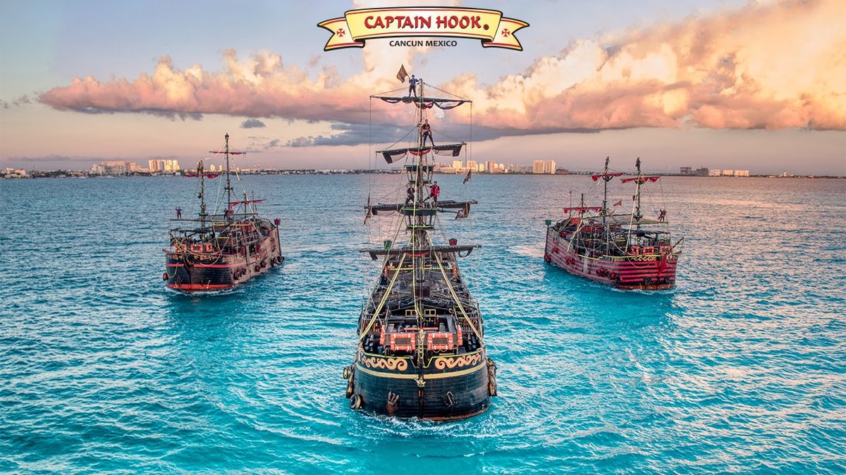 captain hook boat trip cancun