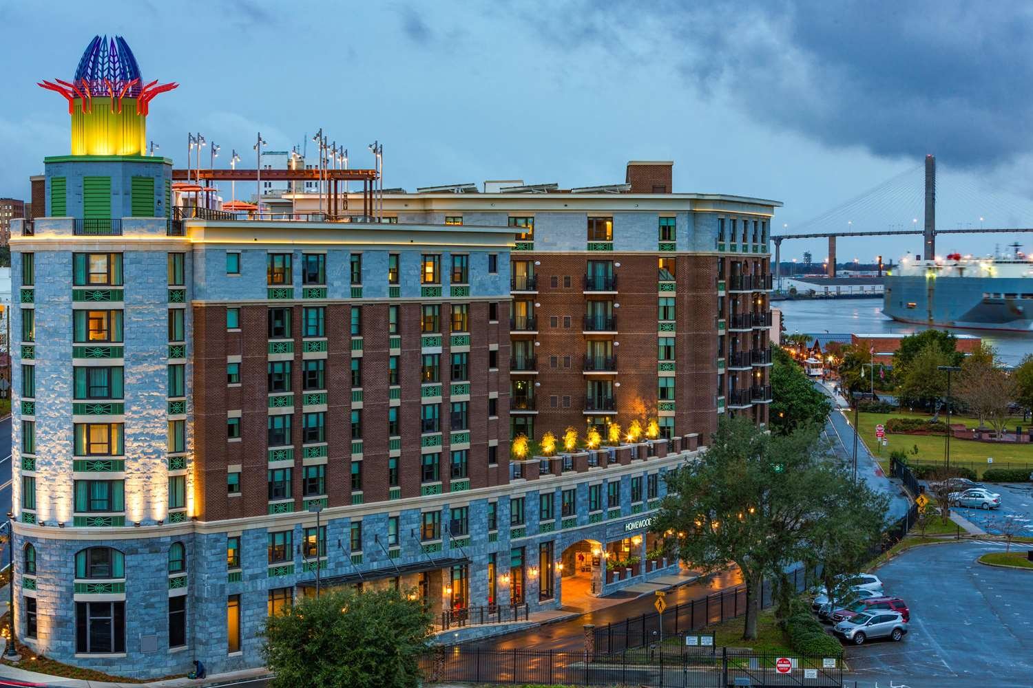 HOMEWOOD SUITES BY HILTON SAVANNAH HISTORIC DISTRICT RIVERFRONT 104   Exterior 