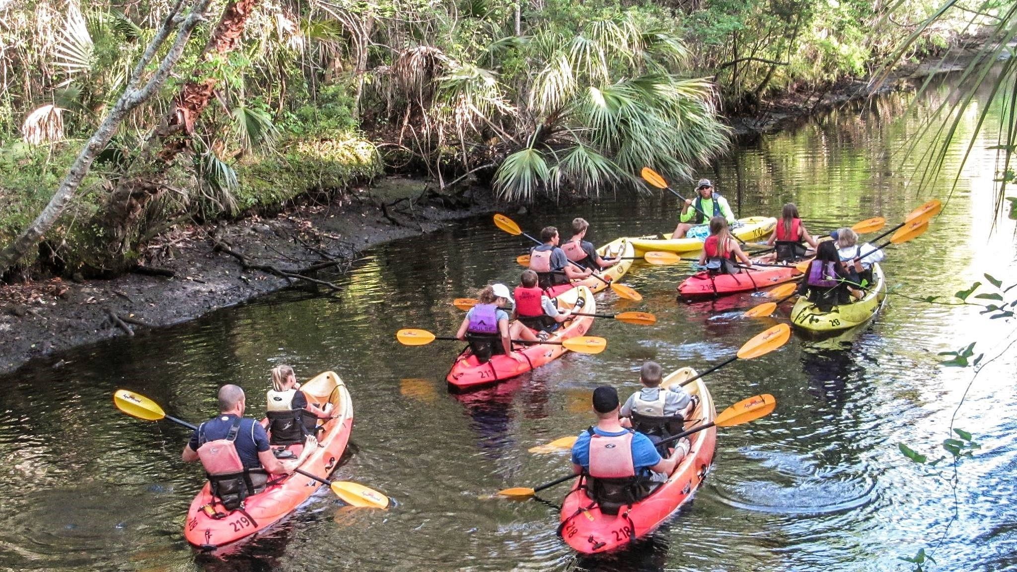 kayak tour crystal river