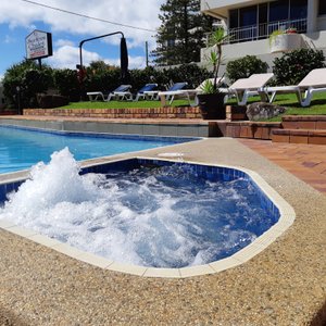 Heated spa