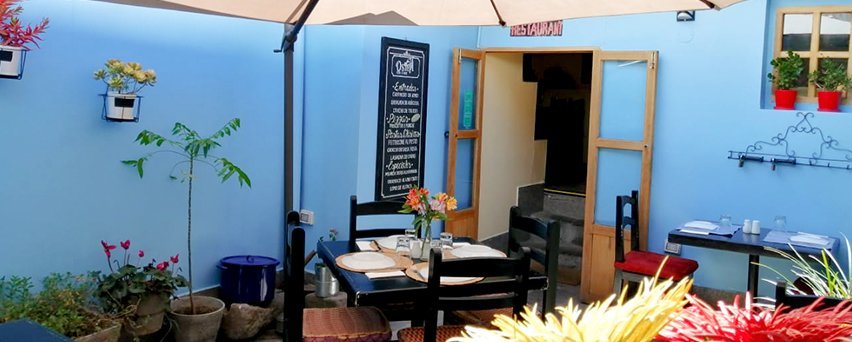 Terraza de La Osteria, uno de los espacios preferidos de nuestro restaurante.