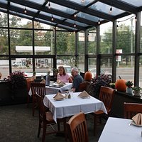 We love the sun room.