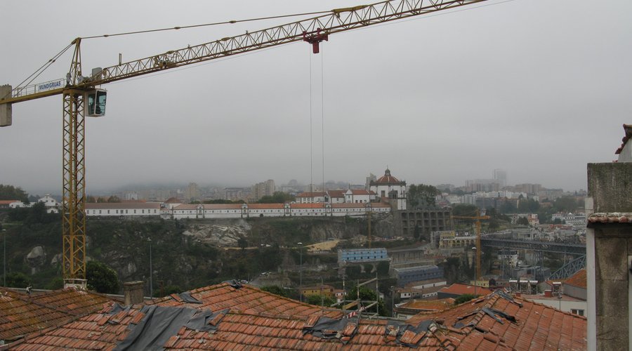 Lavori in corso: il panorama lascia un po' a desiderare